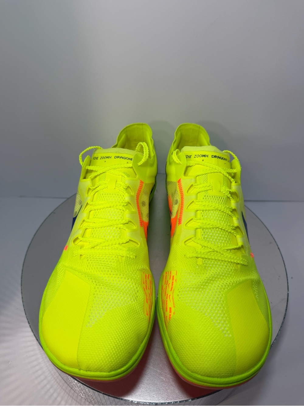 Nike Men’s Neon Yellow Zoom Racing Shoes size 12 new W